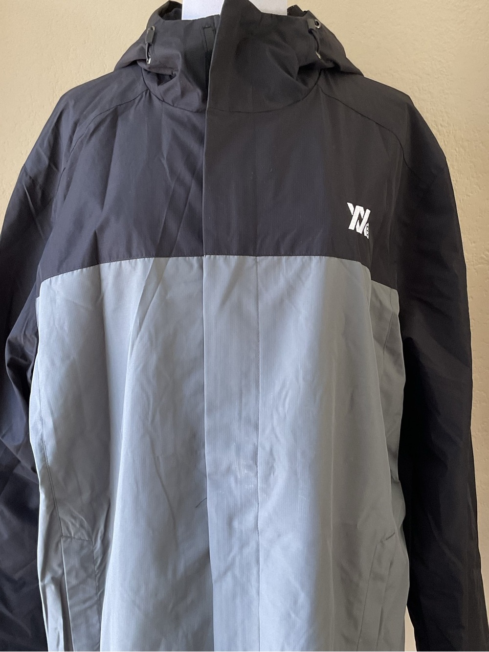 NWT Dixxon Flannel Co Tech Rain Jacket 2XL Ground Up Customs Two Tone Hooded - Picture 2 of 8
